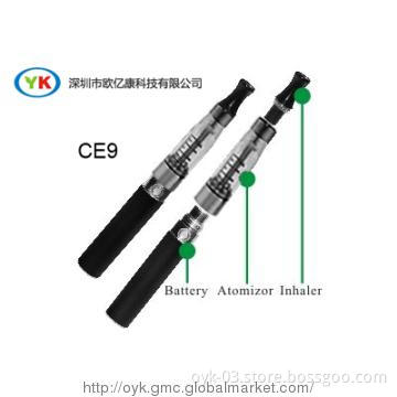 2012 Newest product E Cigarette with clear atomizer CE9